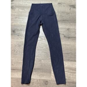 Tavi High Waisted Tight XS Leggings Navy Lilly Blue EUC